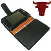 Piel Frama Luxury Leather Wallet Case HP iPAQ hx4700 Black