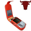 Piel Frama Luxury Leather Case BlackBerry 8707 Red