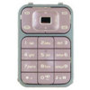 Genuine Nokia 7390 Replacement Keypad Pink