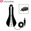 Cellular Line Retractable Car Charger - MicroUSB