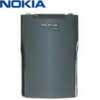 Nokia E71 Battery Cover  Grey Steel