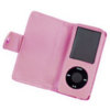 iPod Nano 4G Leather Wallet Case  Pink