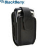 Genuine BlackBerry 8700 Leather Swivel Holster Pitch Black