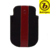 Bstripes Leather Case - HTC Magic - Black / Red