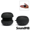 SoundM8 Micro Portable Speakers - Black