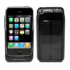 Solar Power Sleeve Charging Case - iPhone 3GS / 3G - Black