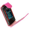 Nokia X3 Leather Flip Case - Pink