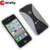 Macally MetroL Clear Protective Case - Apple iPhone 4