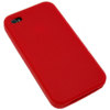 Silicone Case For iPhone 4 - Red