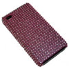 iPhone 4 Diamante Hard Back Cover - Pink