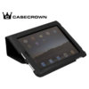CaseCrown iPad Canvas Horizontal Flip Stand - Black