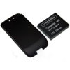Extended Battery And Replacement Back Cover - HTC Desire - Black