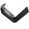 Blackberry Pearl 3G Leather-Effect Flip Case - Black