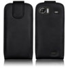 HTC Mozart Faux Leather Flip Case - Black