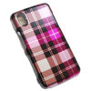 Crystal Skin For LG Cookie - Hot Pink Checkers