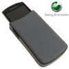 Sony Ericsson SMA7112B Pull Cord Pouch for Xperia neo - Black/Grey