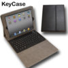 KeyCase iPad 2 Folio Deluxe with Bluetooth Keyboard - Black