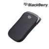 BlackBerry Bold 9900 Leather Pocket - Black - ACC-38857-201