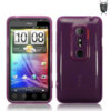 FlexiShield Skin for HTC EVO 3D - Purple