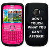 Silicone Case for Nokia C3 - Don't Touch