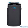BlackBerry Curve 9350/9360/9370 Pocket Black w/ Sky Blue Liner - ACC-43296-201