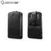 Capdase Classic Leather Flip Case For HTC Sensation / Sensation XE - Black