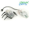 Desk Pets Skitterbot Remote Controlled Bug - Clear