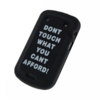 Silicone Case for BlackBerry Bold 9900 - Don't Touch