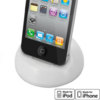 iPhone 4S / 4 Curved Dock - White