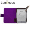 Luminous Case with Light for Amazon Kindle - Black / Purple