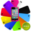 10-in-1 Silicone Case Pack for iPhone 4S / 4