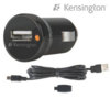 Kensington PowerBolt Car Charger for Mini and Micro USB Devices