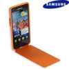 Genuine Samsung Galaxy S2 Flip Cover - Orange/White