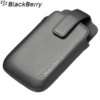 BlackBerry Curve 9380 Leather Swivel Holster - ACC-42448-201 - Black