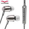 V-Moda Remix Remote Earphones with Handsfree - Chrome