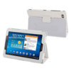 Leather Style case for Samsung Galaxy Tab 7.7 - White