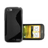 FlexiShield Wave Case For HTC One V - Black