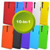 10-in-1 Silicone Case Pack for Sony Xperia S