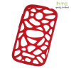 Genuine HTC Desire C Silicone Case - Red - SC S780