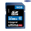16GB Integral SDHC Card Class 10 (20 MB/s)