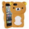 Teddy Bear Silicone Case for iPhone 5