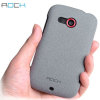 Rock Ultra Thin Quicksand Hard Faceplate for HTC Desire C - Grey