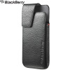 BlackBerry Z10 Leather Swivel Holster - Black - ACC-49273-201