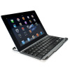 Aluminium Bluetooth Keyboard Stand For Apple iPad 4 / 3 / 2 - Black