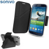 Sonivo Origami Case and Stand for the Samsung Galaxy S4 - Black