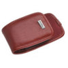 Genuine BlackBerry 7100 Leather Clip Case Burgundy