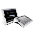 Carbon Fibre Style iPad 3 / iPad 2 Case - White