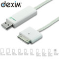 Dexim Visible Green Cable For iPhone,  iPod and iPad