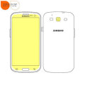 Martin Fields Screen Protector - Samsung Galaxy S3