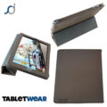 SD Tabletwear Case for iPad 3 / iPad 2 with Smart Cover Style Front - Brown